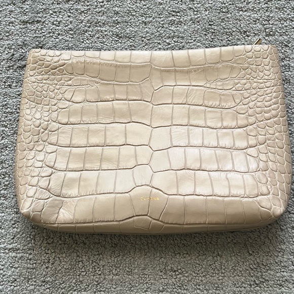 CUYANA Small Zipper Pouch (Croco) - Picture 5 of 5